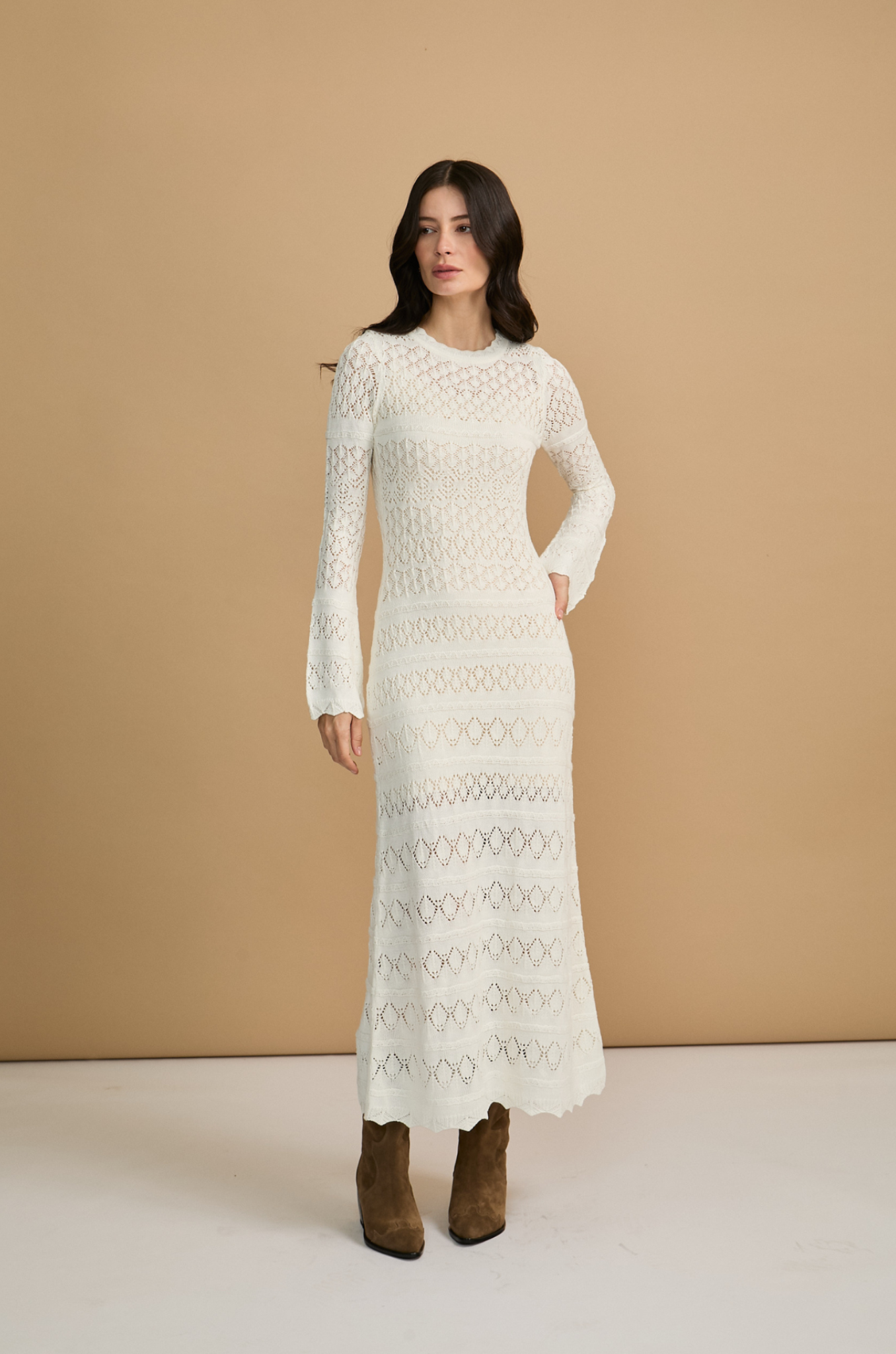 Valeria Dress White