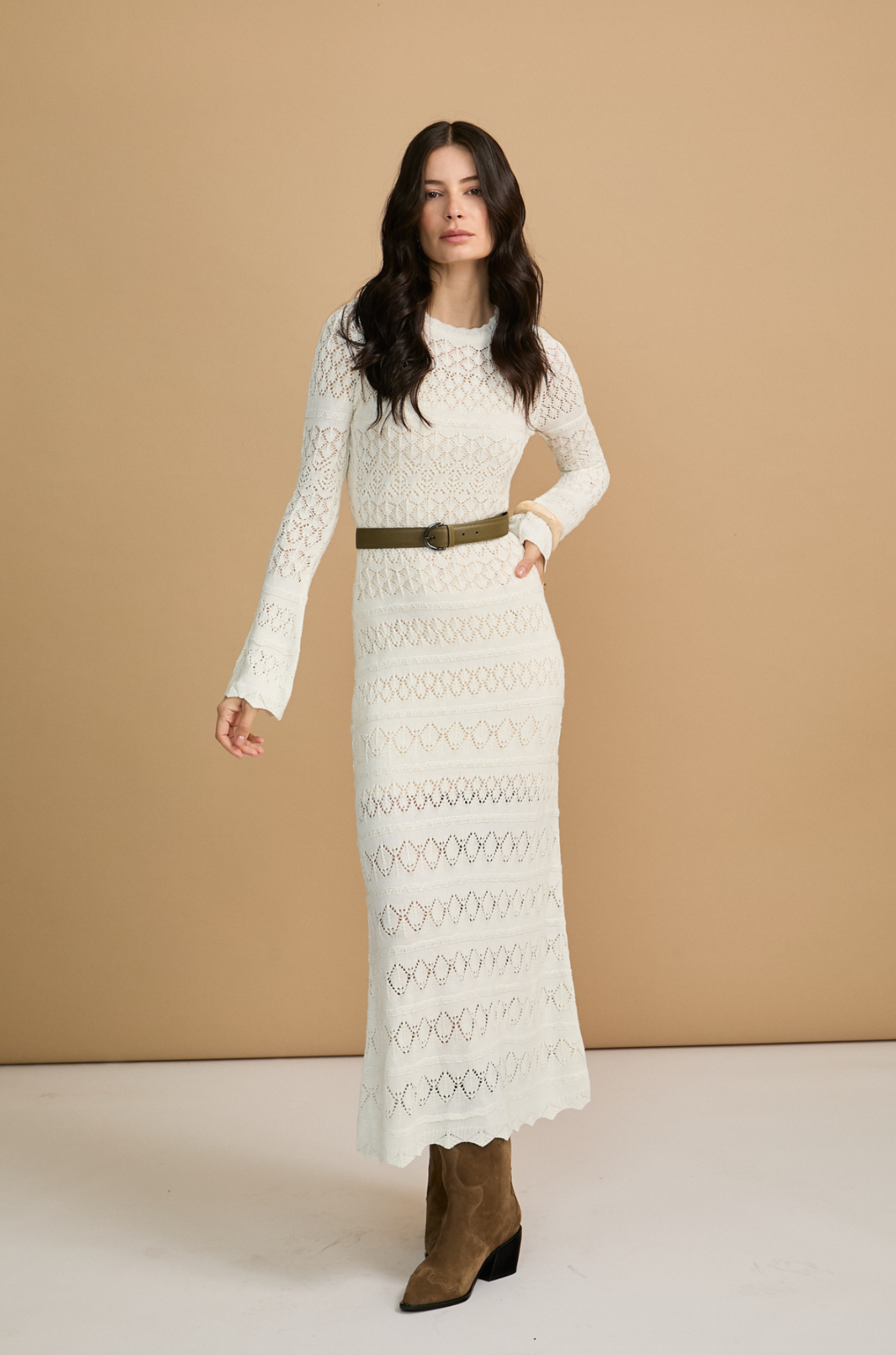 Valeria Dress White