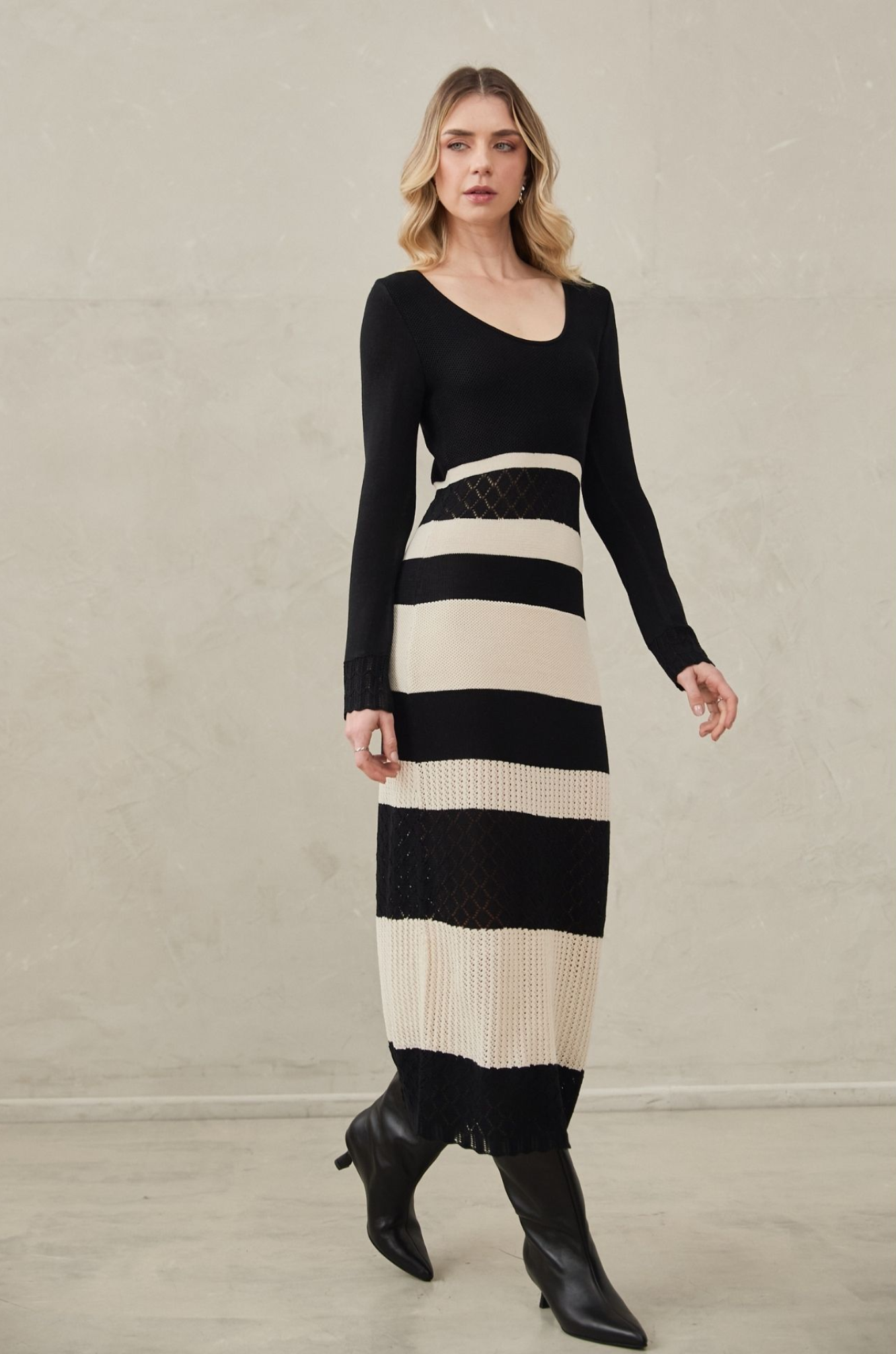 Gaia Dress Black