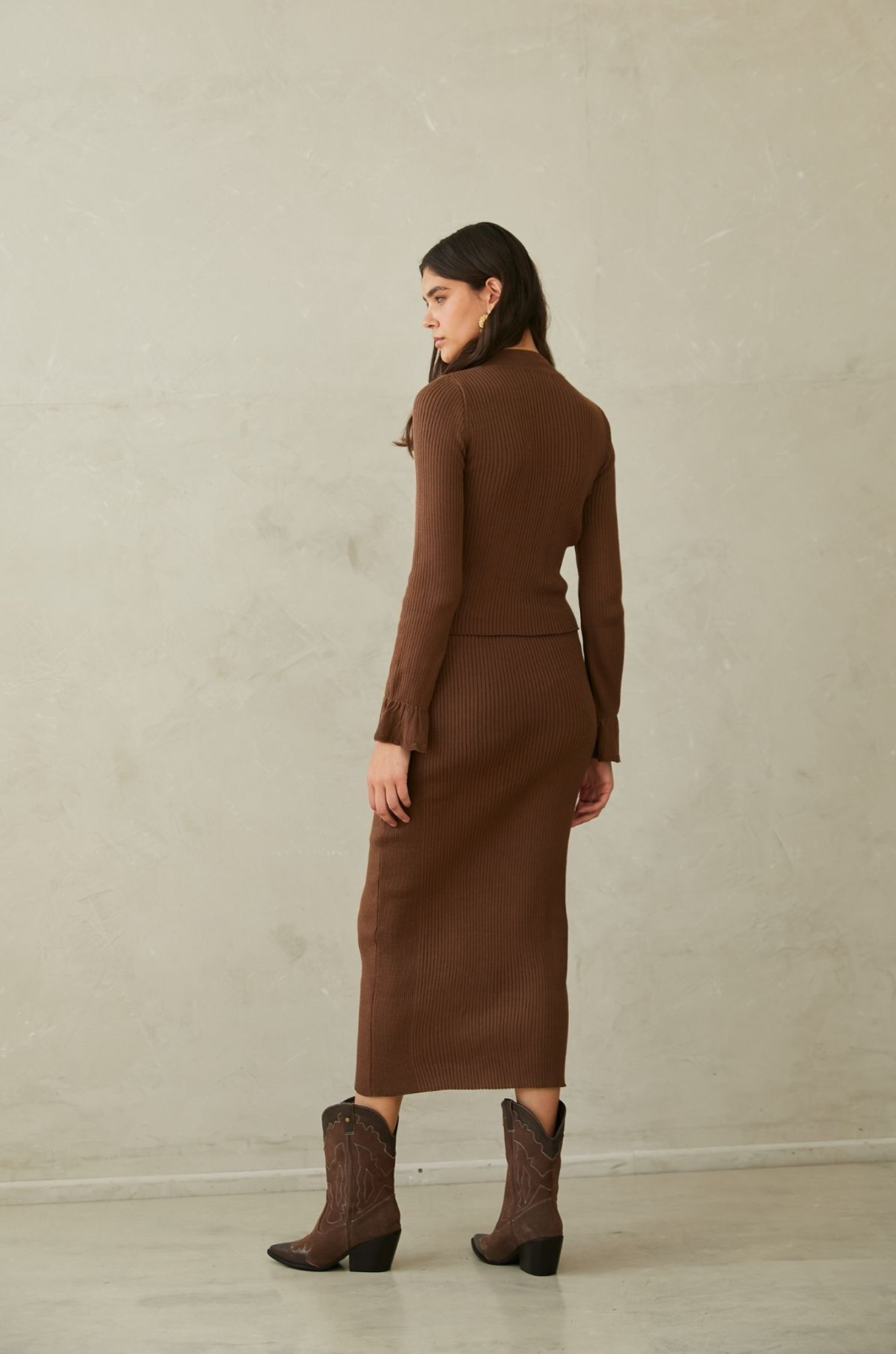 Rafaella Skirt Brown