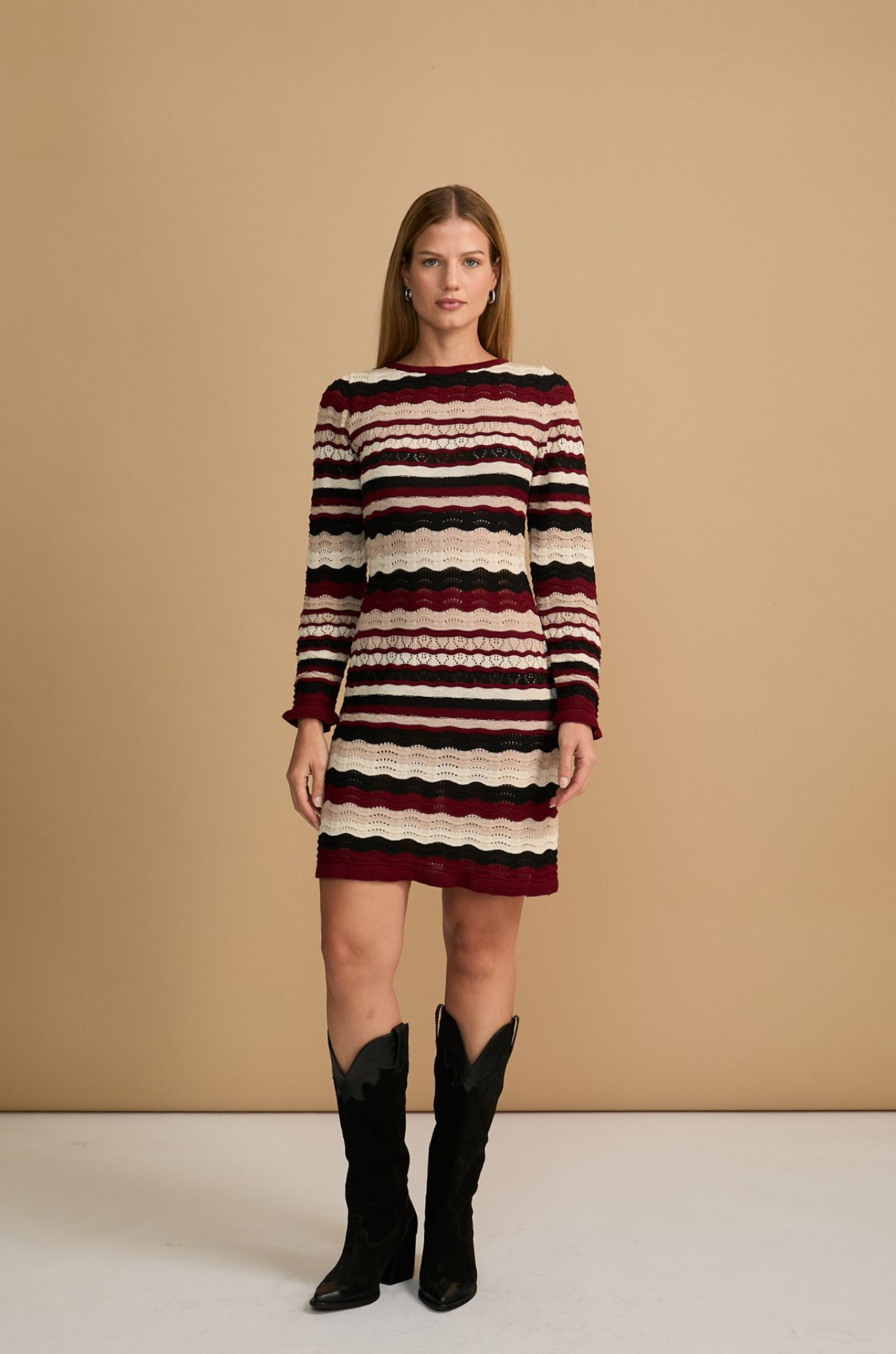 Camille Dress Cherry