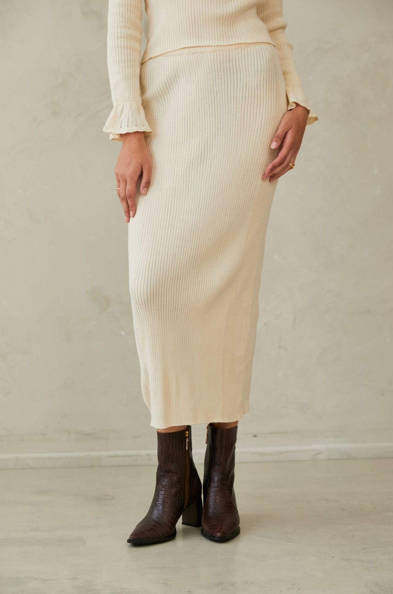 Rafaella Skirt White