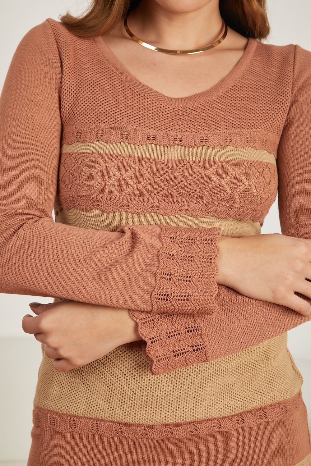 Knitted Dress Amelia by Alma Bianca