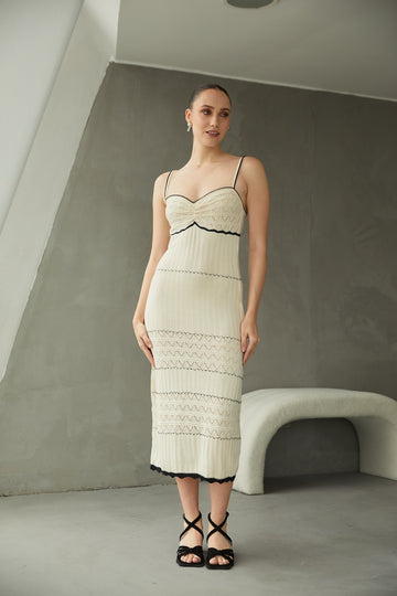 Knitted Dress Ofelia by Alma Bianca