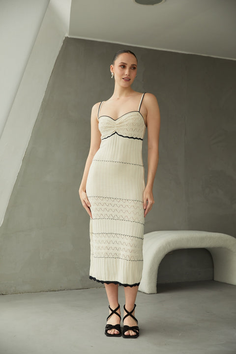 Knitted Dress Ofelia by Alma Bianca
