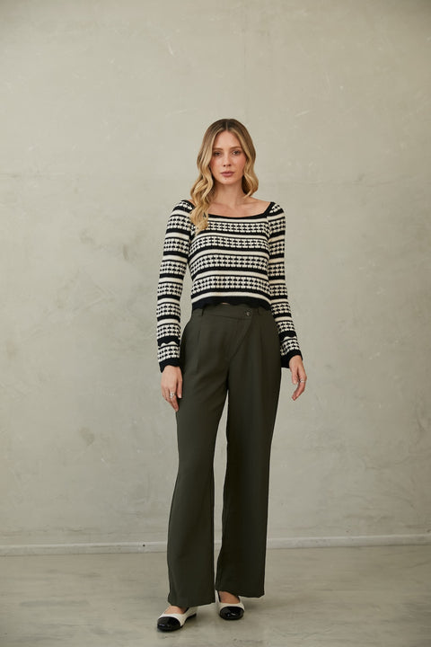 Knitted Top Sophie by Alma Bianca