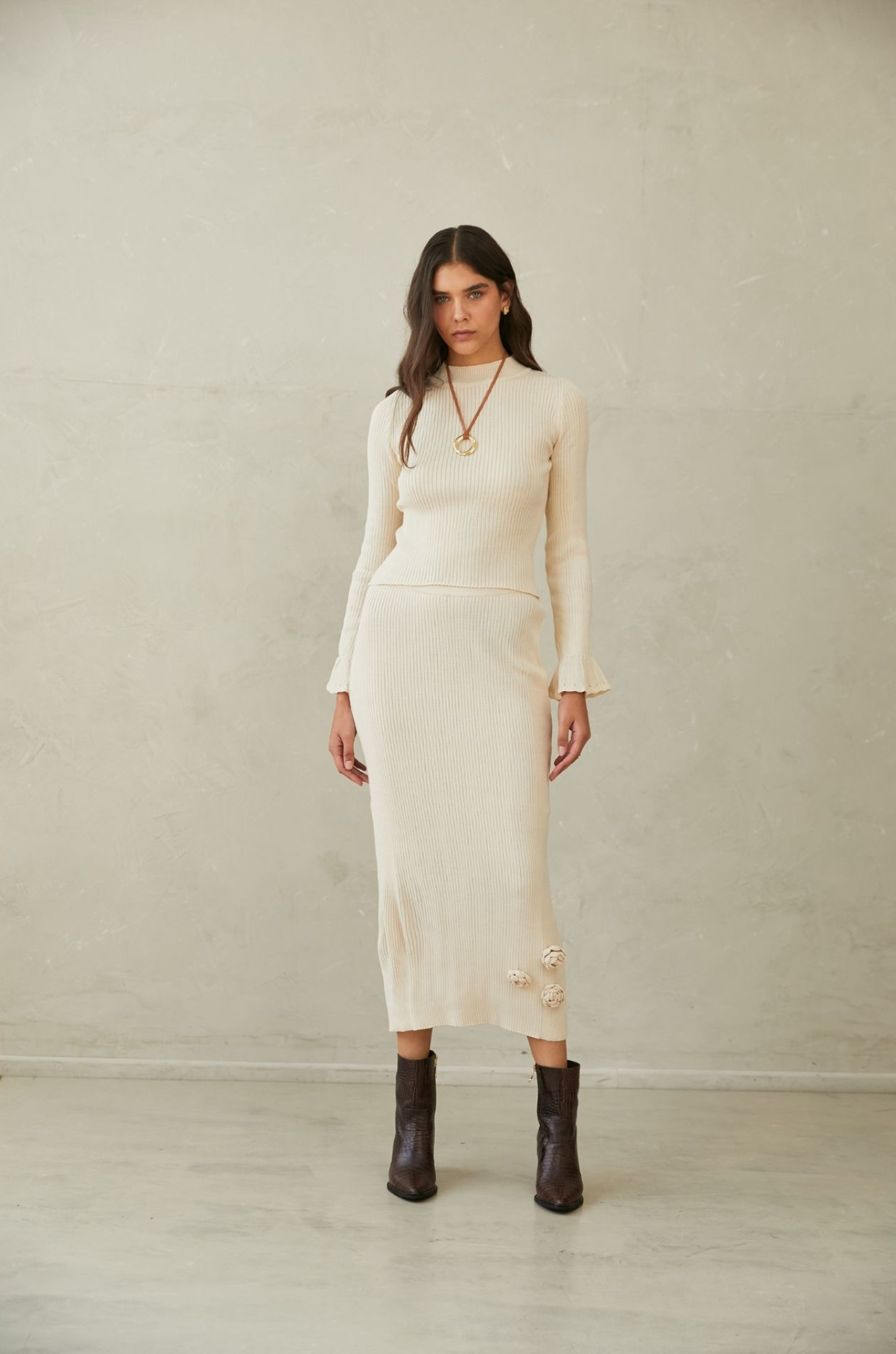 Rafaella Skirt White