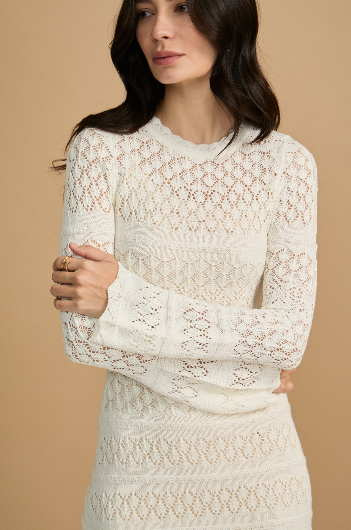 Valeria Dress White