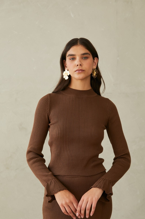 Rafaella Sweater Brown