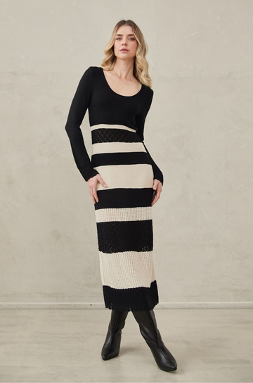 Gaia Dress Black