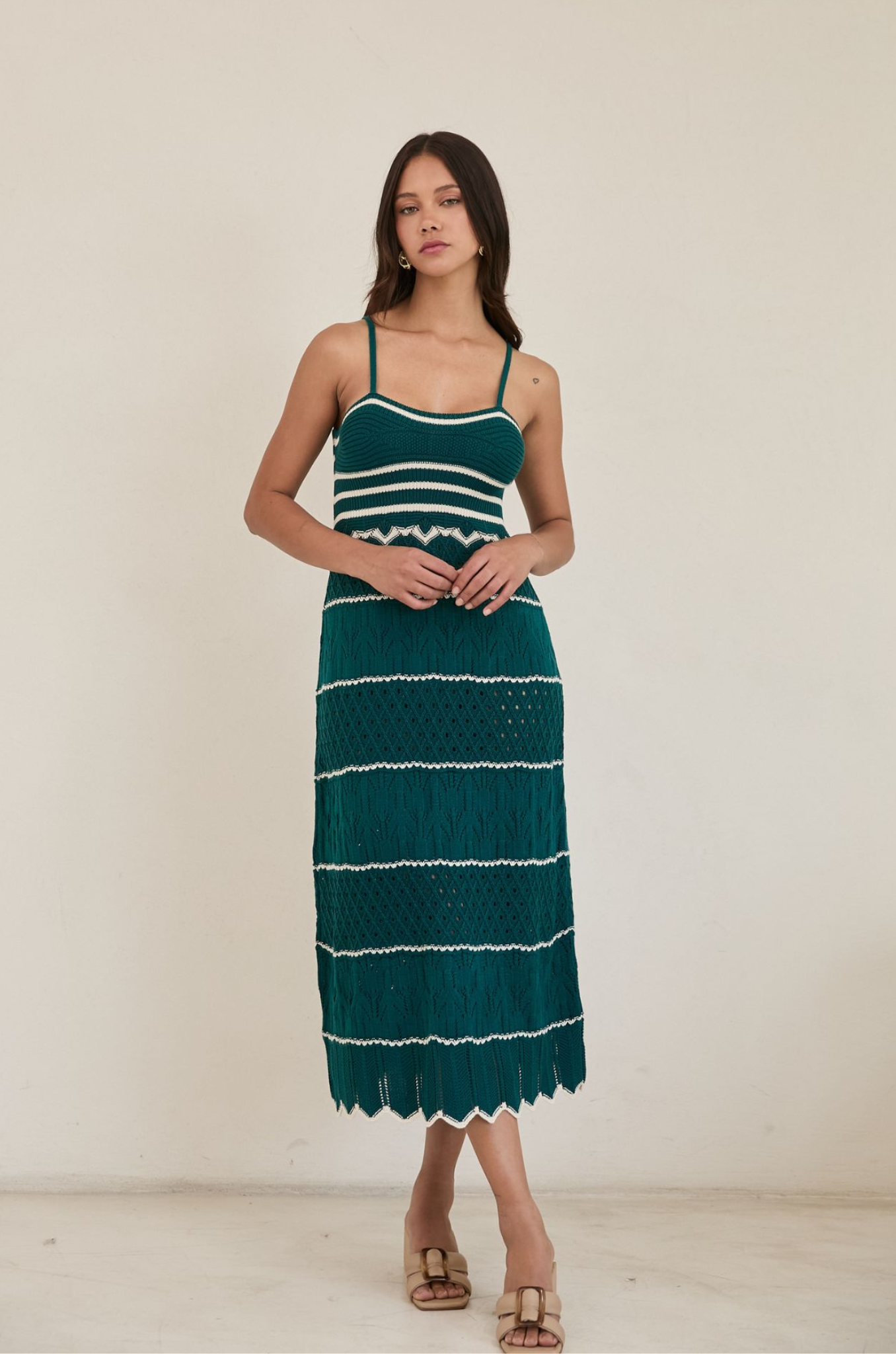Catalina Dress Green