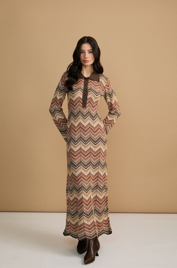 Selina Dress Beige
