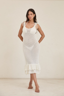 Alaia White Dress