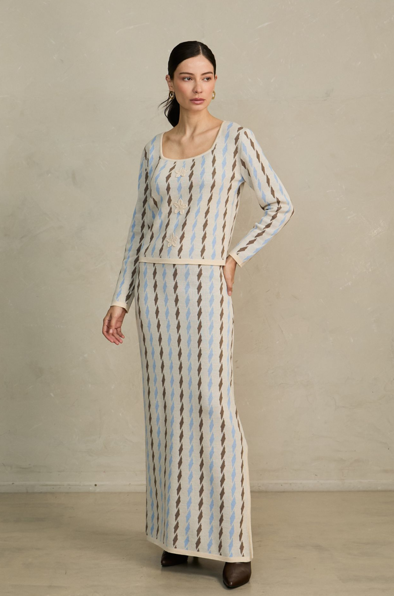 Skirt Noemi Sky blue
