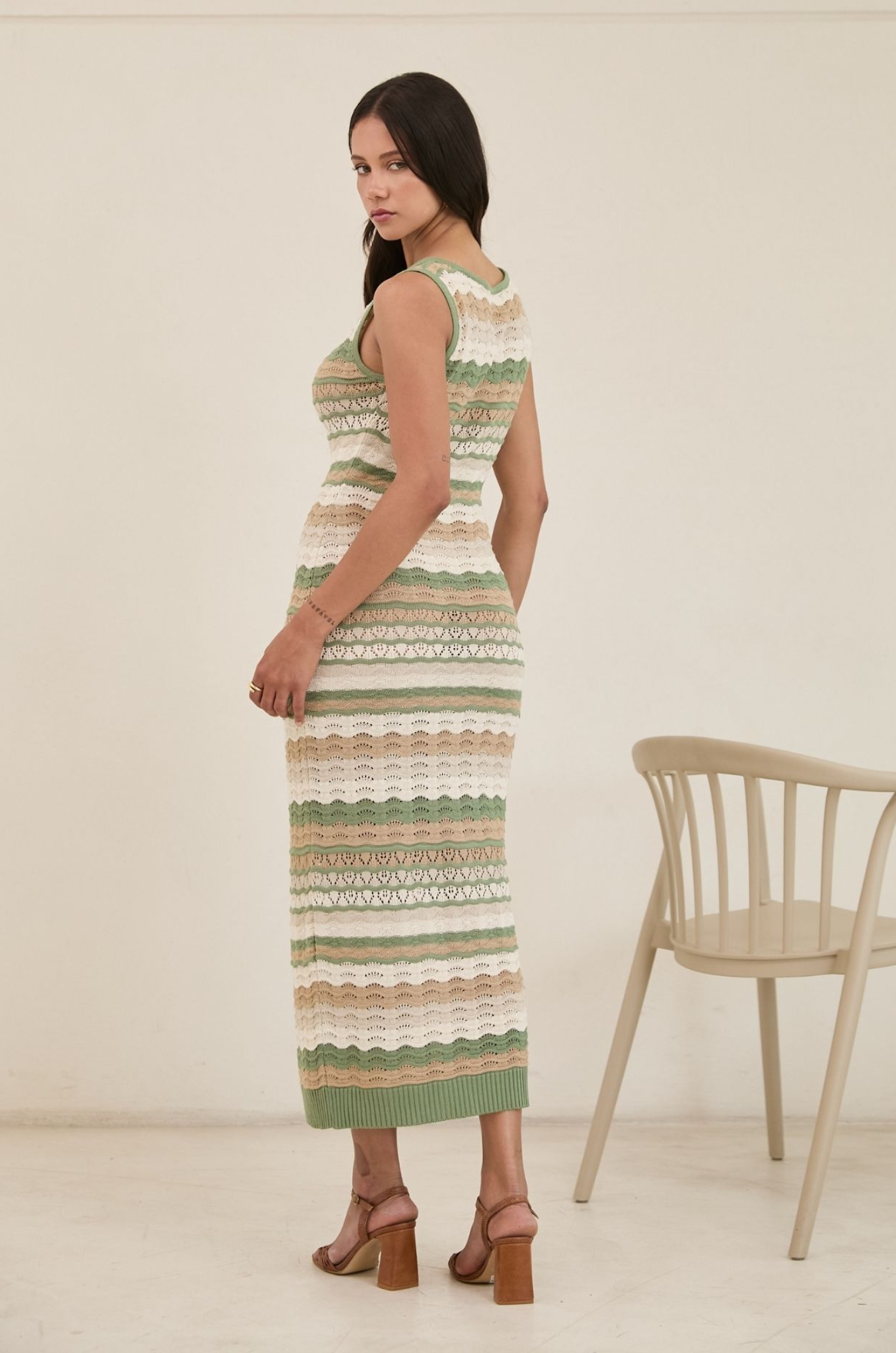 Lena Dress Green