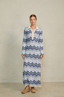 Selina Dress Blue