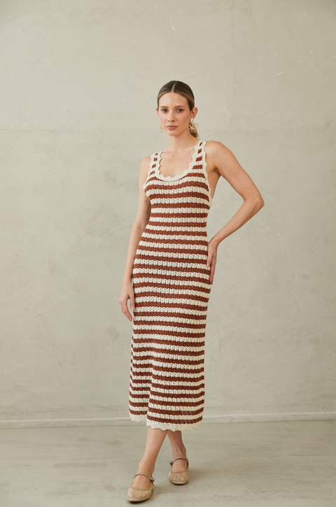 Salma Dress Bronze