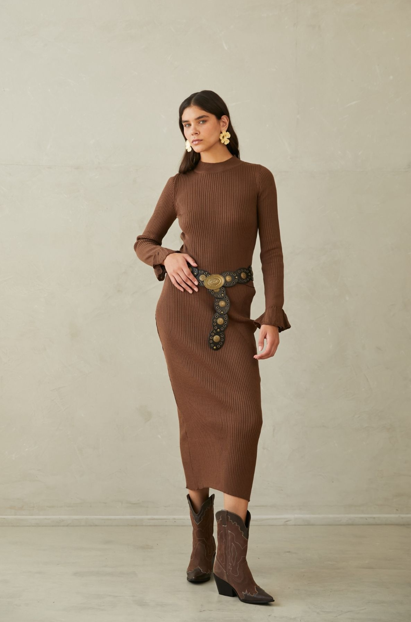 Rafaella Skirt Brown