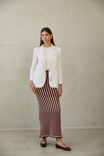 Knitted Skirt Elene by Alma Bianca