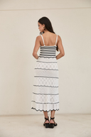 Catalina Dress White