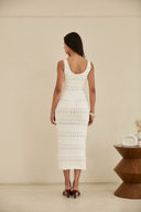 Olivia Dress White