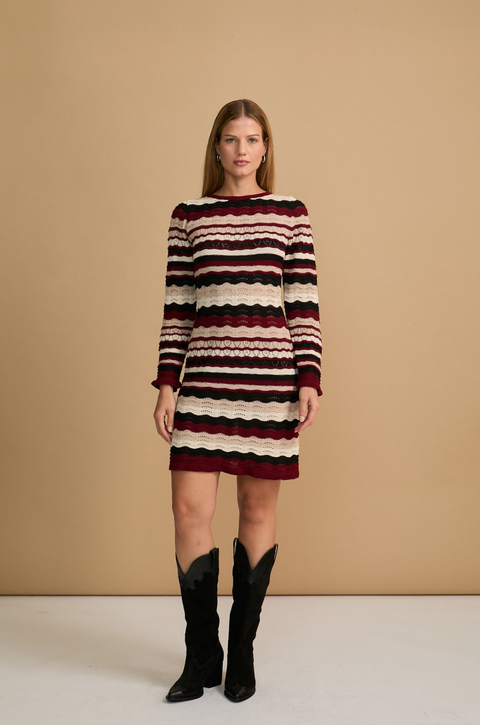 Camille Dress Cherry