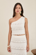 Olivia White Skirt