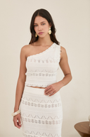 Olivia White Skirt