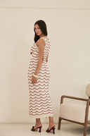 Isabella dress Cream