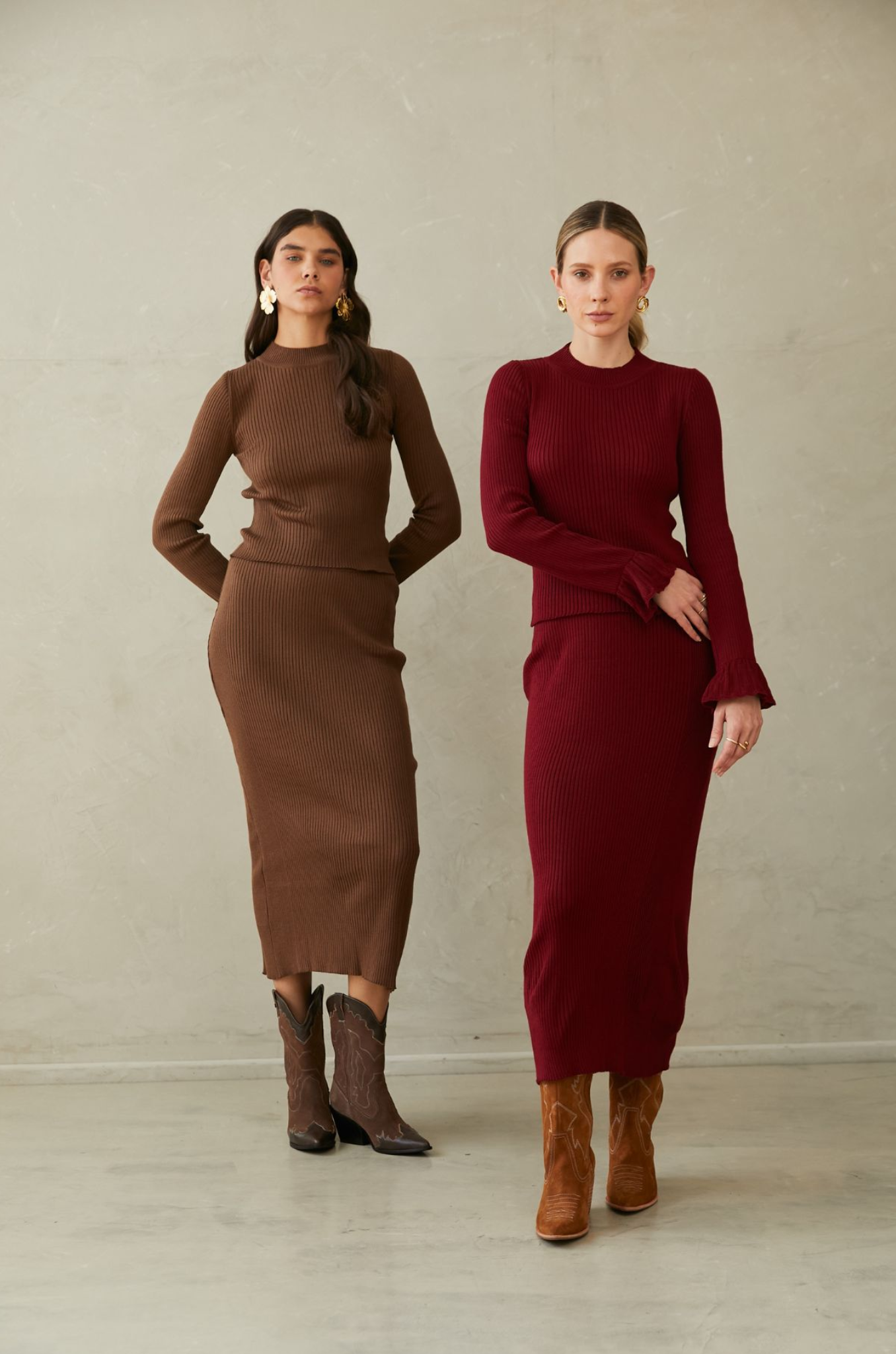 Rafaella Skirt Cherry