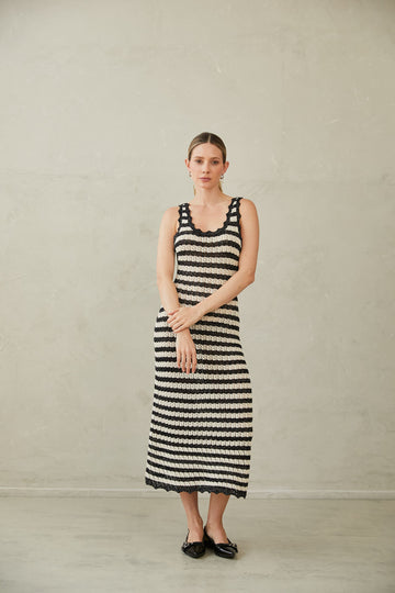 Knitted Dress Salma by Alma Bianca