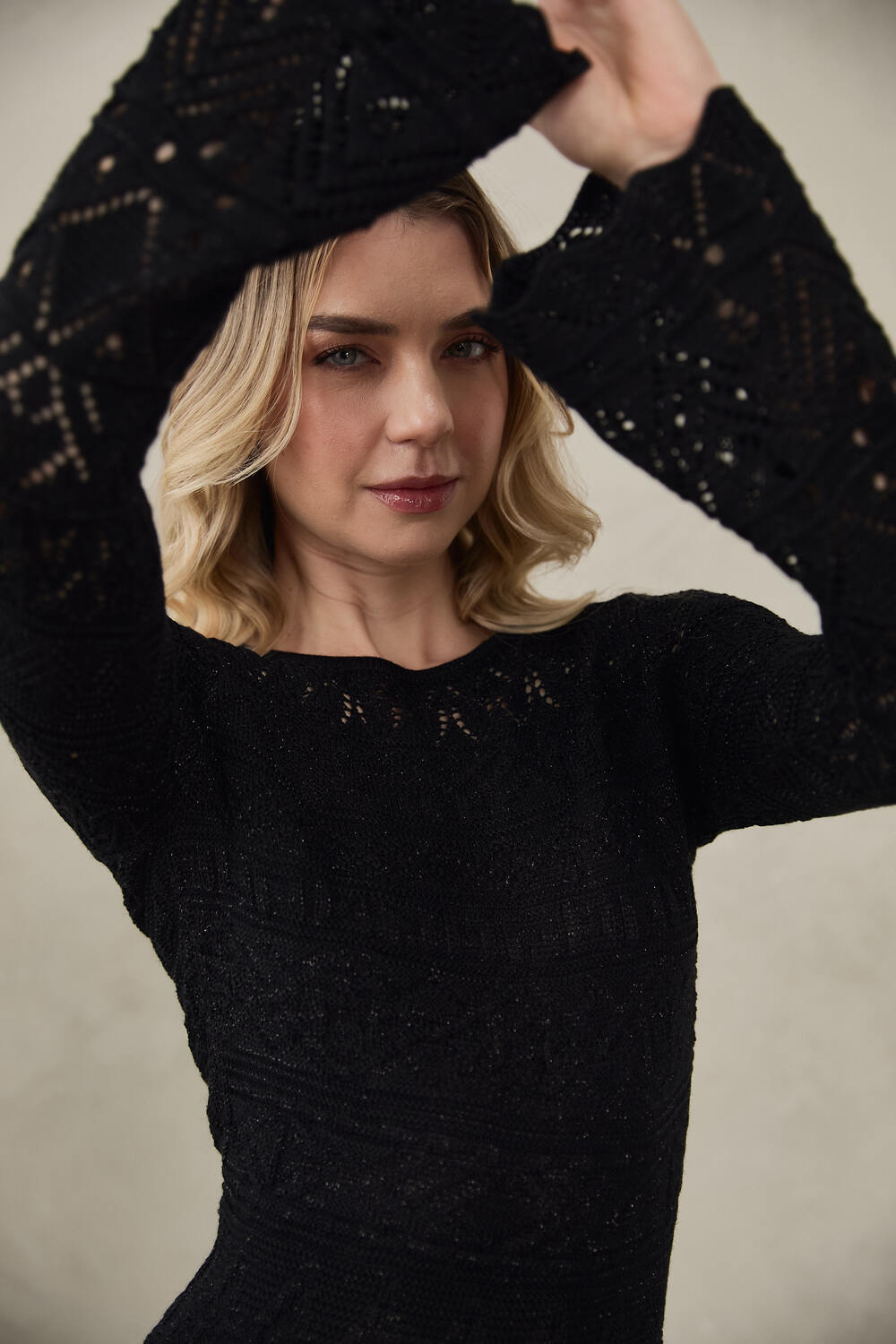 Knitted Dress Amanda by Alma Bianca