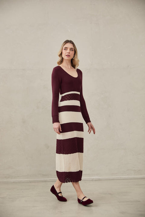 Knitted Dress Gaia by Alma Bianca