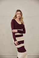 Knitted Dress Gaia by Alma Bianca