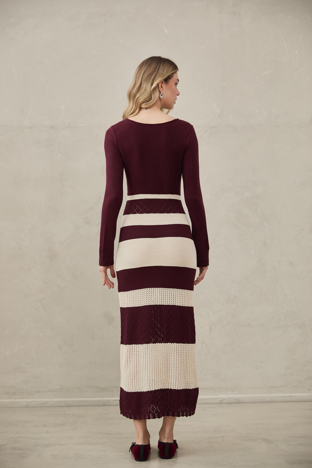 Knitted Dress Gaia by Alma Bianca