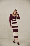 Knitted Dress Gaia by Alma Bianca