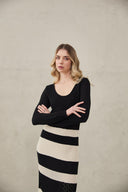 Knitted Dress Gaia by Alma Bianca