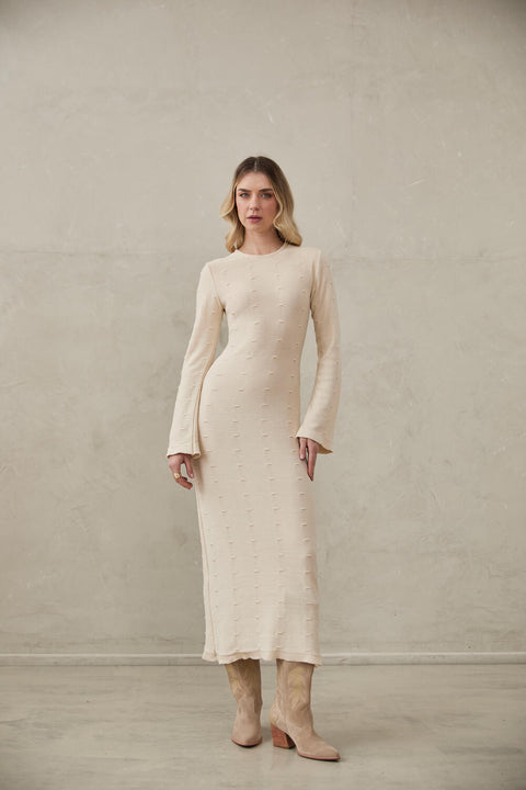 Knitted Dress Irina by Alma Bianca