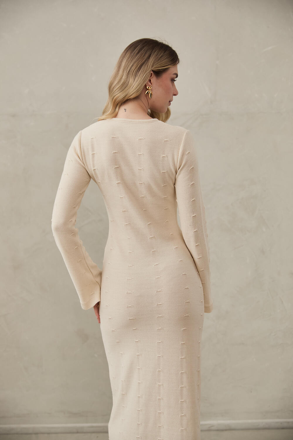 Knitted Dress Irina by Alma Bianca