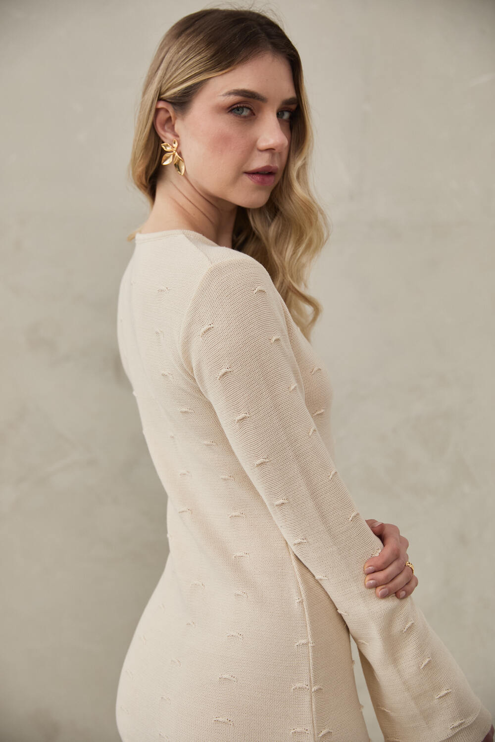 Knitted Dress Irina by Alma Bianca