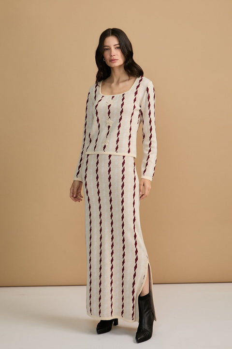 Noemi Skirt Cream