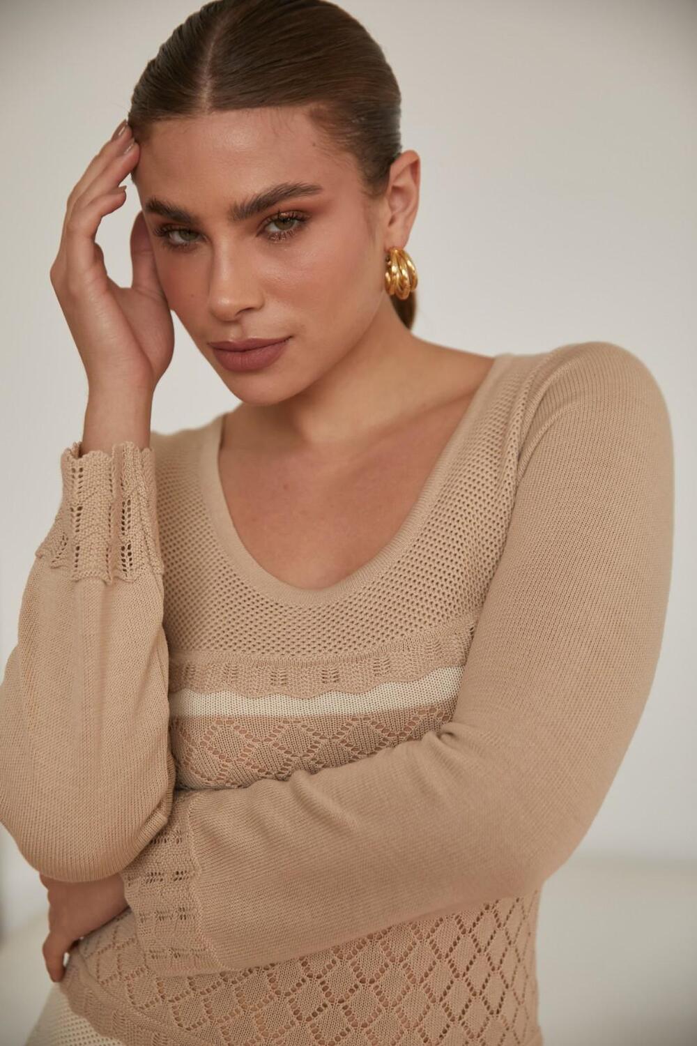 Knitted Dress Amelia by Alma Bianca