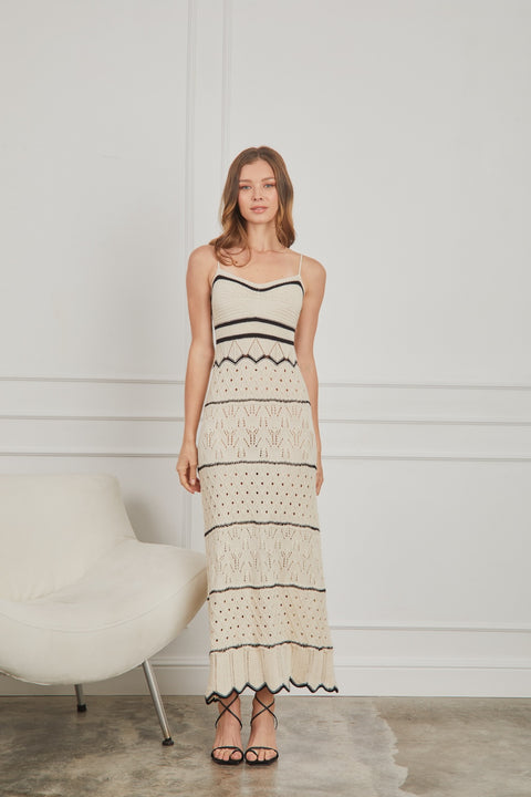 Knitted Dress Catalina by Alma Bianca