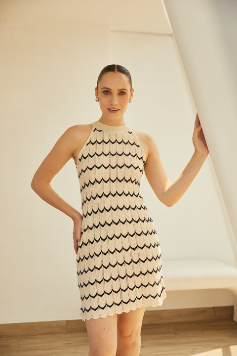 Knitted Dress Kiara by Alma Bianca