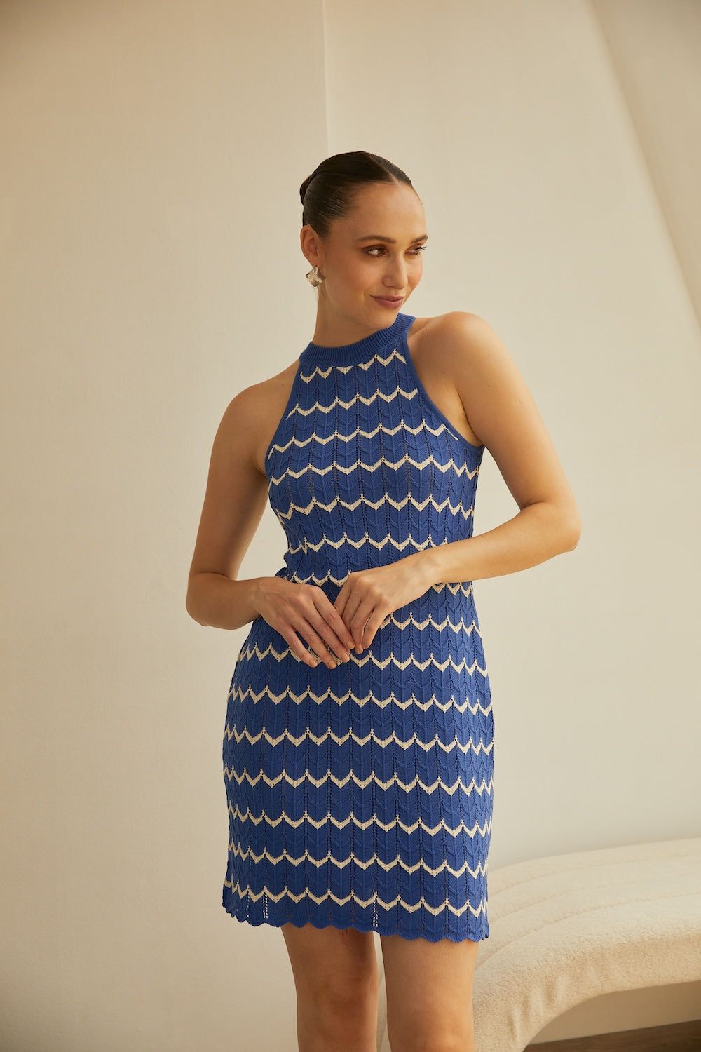 Knitted Dress Kiara by Alma Bianca