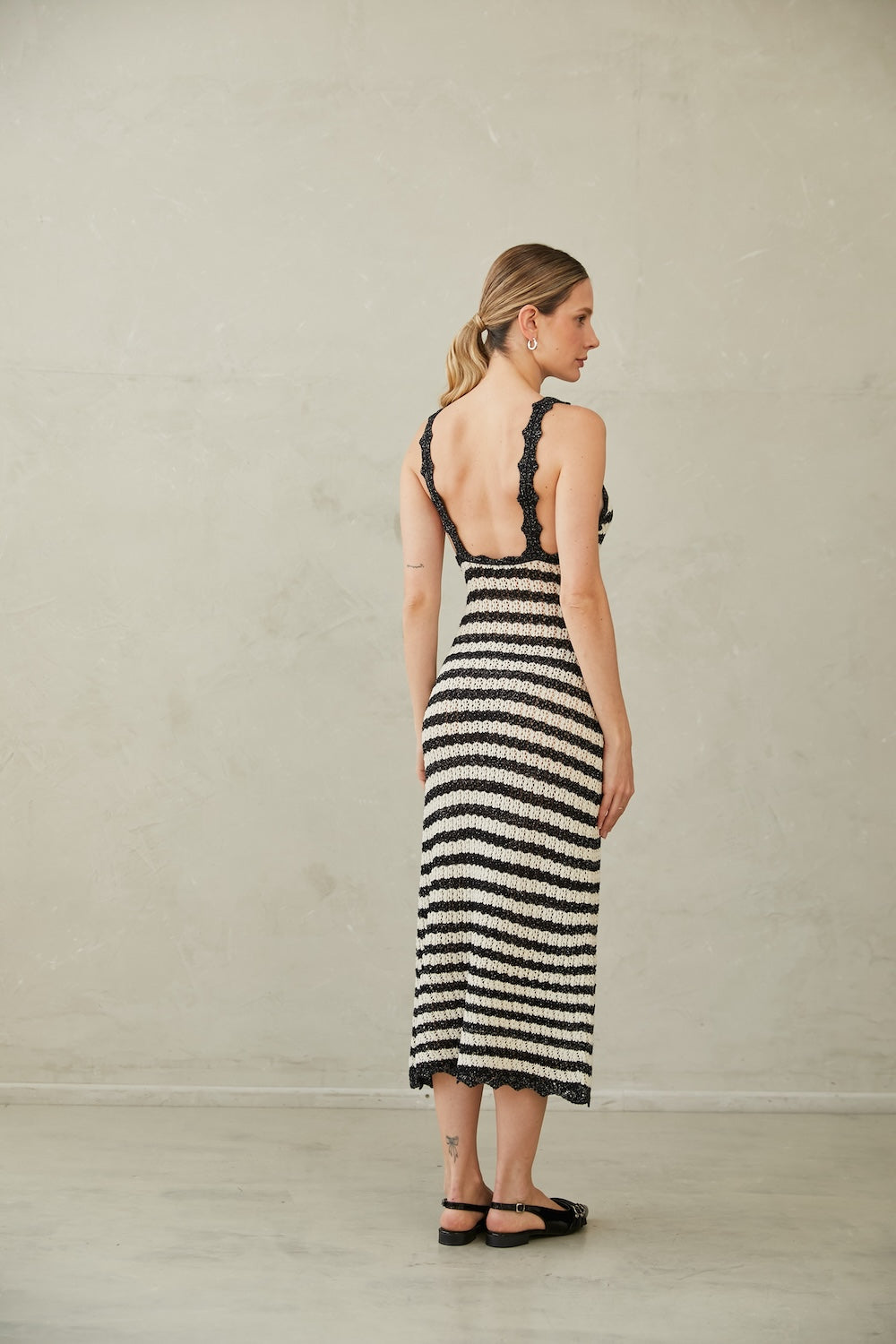 Knitted Dress Salma by Alma Bianca