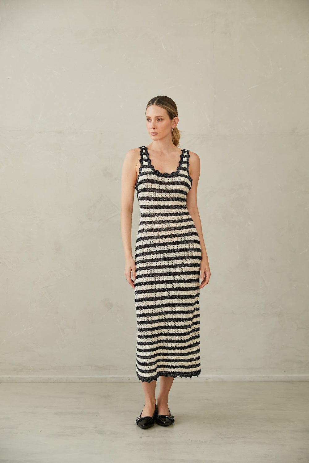 Knitted Dress Salma by Alma Bianca