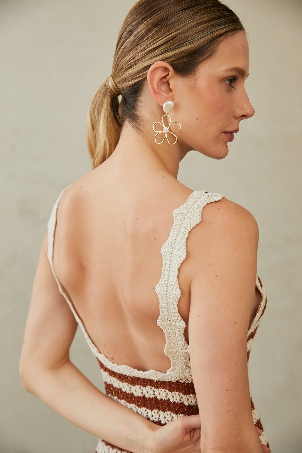 Knitted Dress Salma by Alma Bianca