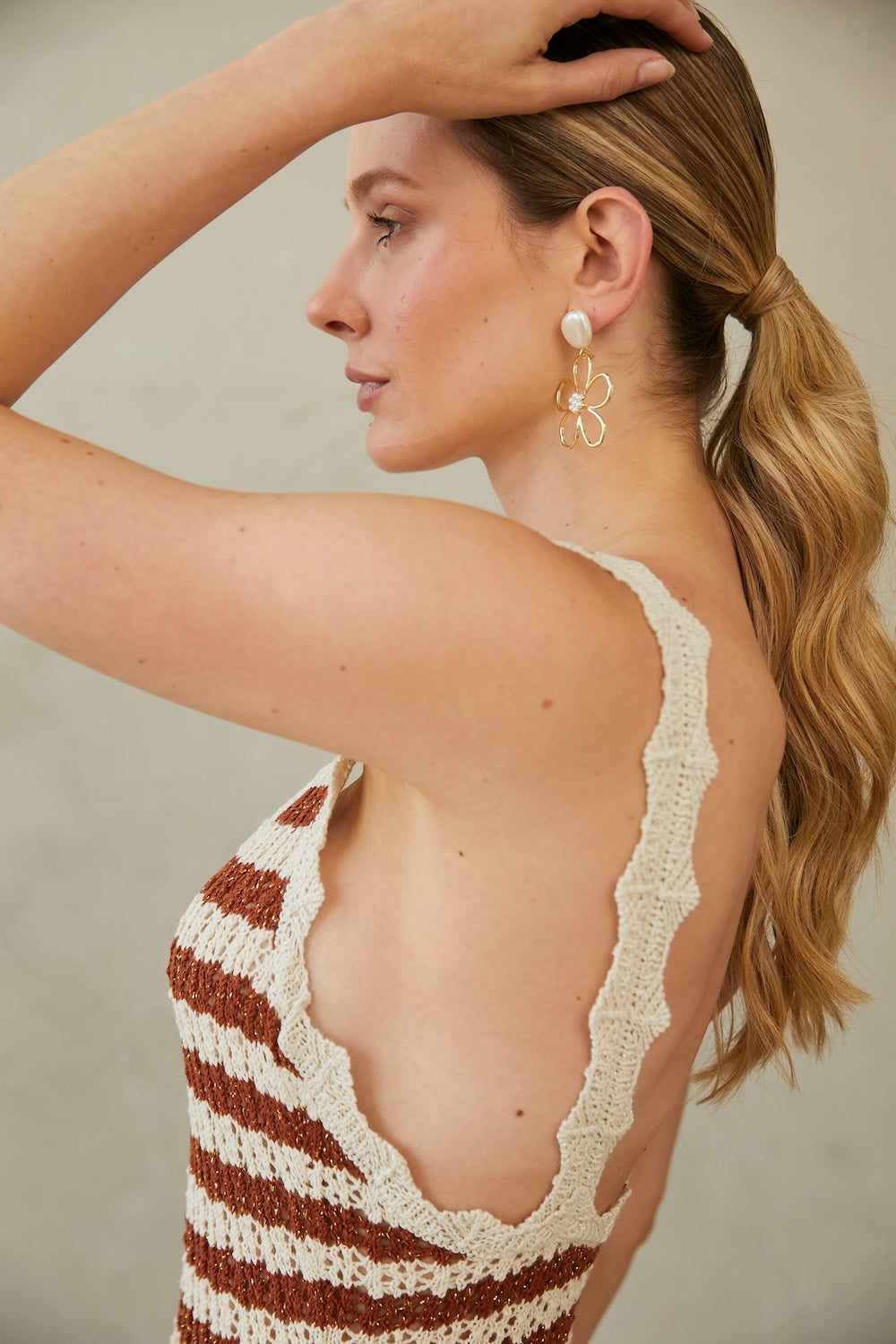 Knitted Dress Salma by Alma Bianca