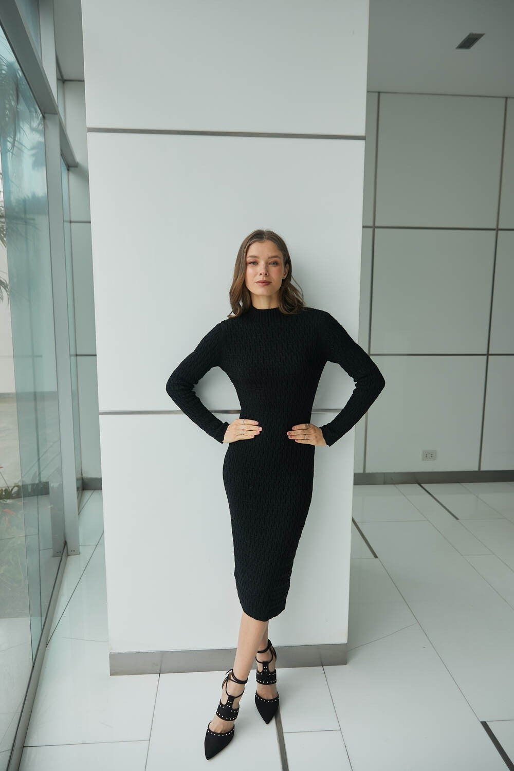 Knitted Dress Valentina by Alma Bianca